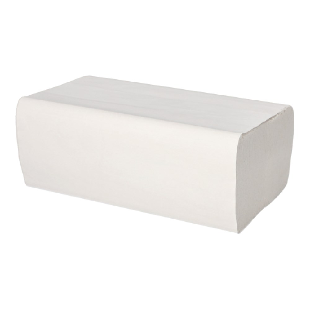 3000 Blatt Handtuchpapier Tissue, recycled Z-Falz 24 cm x 20,8 cm hochweiss 1-lagig