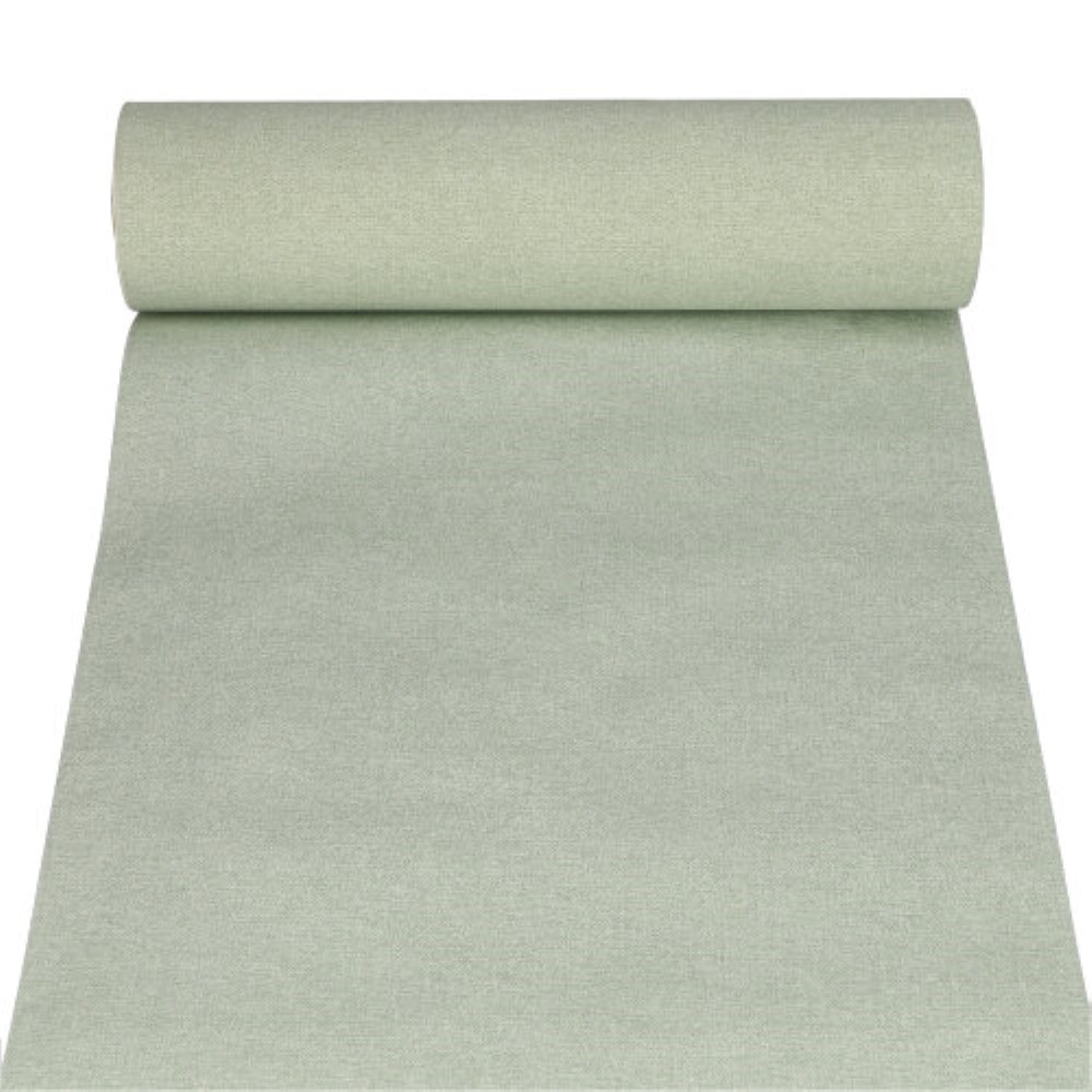 Tischläufer, stoffähnlich, PV-Tissue Mix "ROYAL Collection" 24 m x 40 cm jadegrün "Textile"