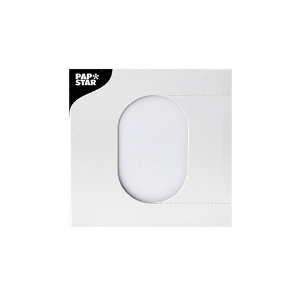 500 Tropfdeckchen rund Ø 8,5 cm weiss