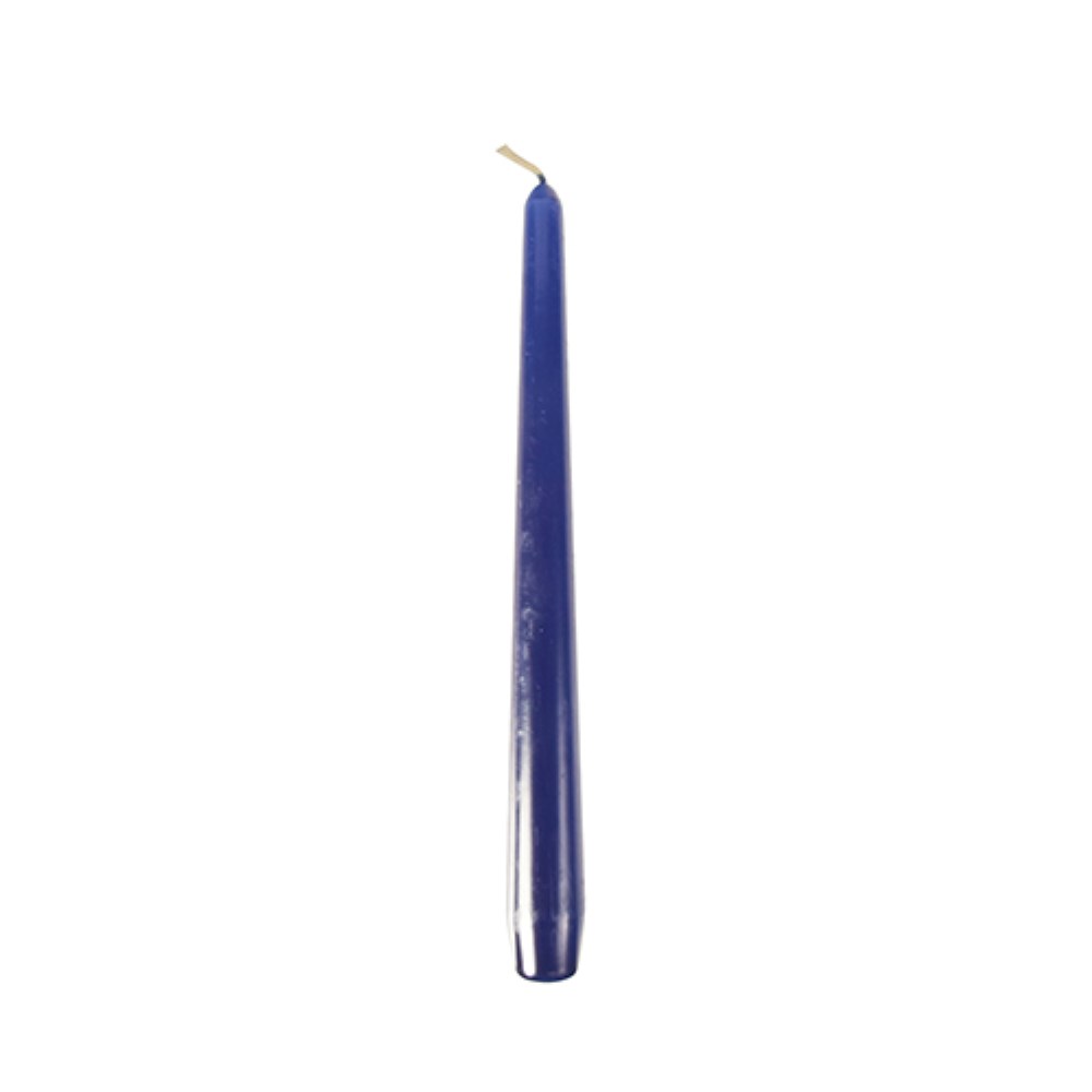 50 Leuchterkerzen Ø 2,2 cm · 25 cm dunkelblau
