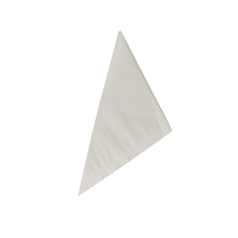 1000 Spitztüten, Pergament-Ersatz 17 cm x 17 cm x 24 cm weiss Füllinhalt 100 g, fettdicht