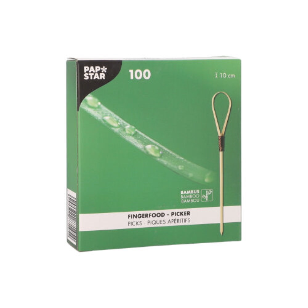 100 Fingerfood - Picker 10 cm "Loop"