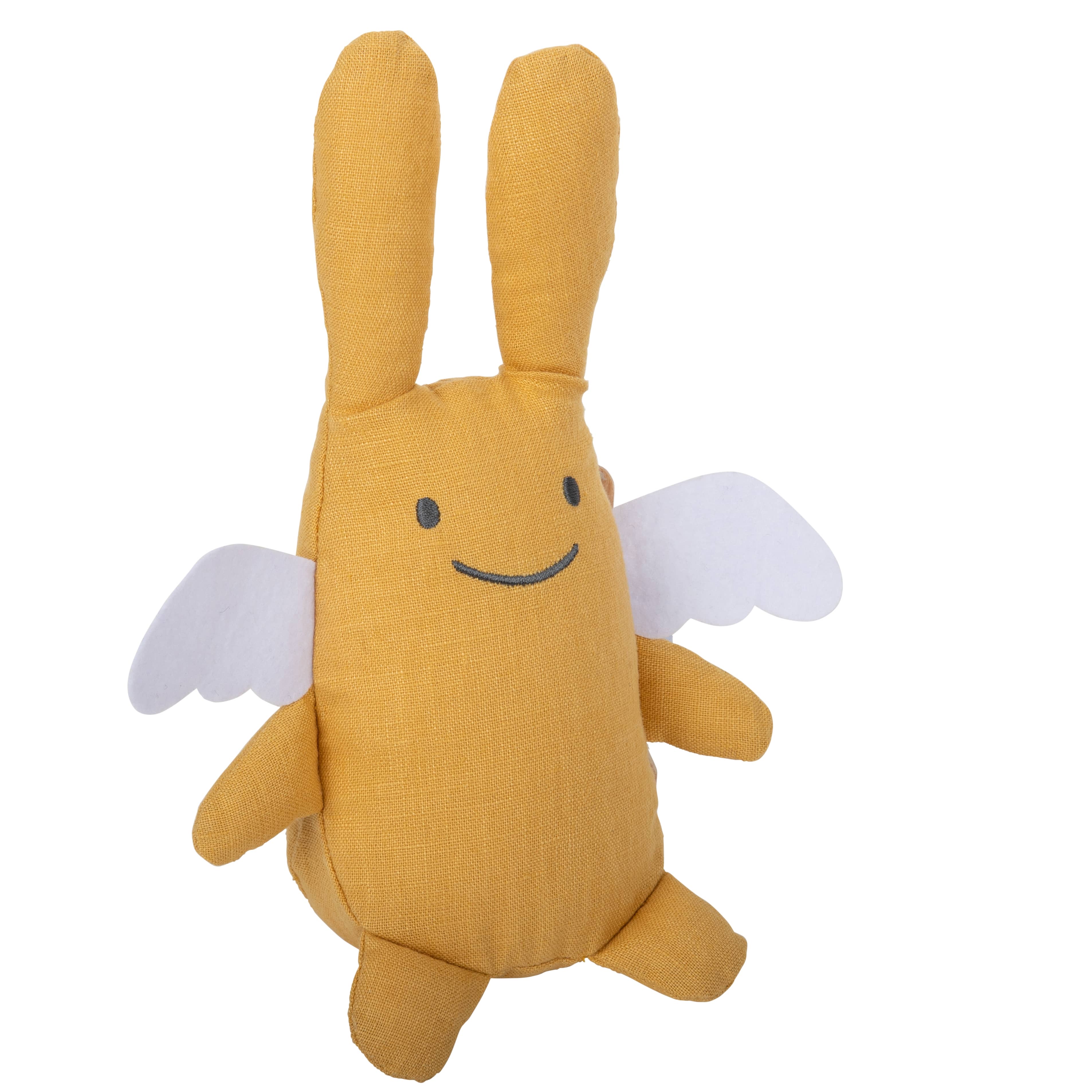 Musik Spieluhr Engelshase 24Cm - Curry Organic Cotton