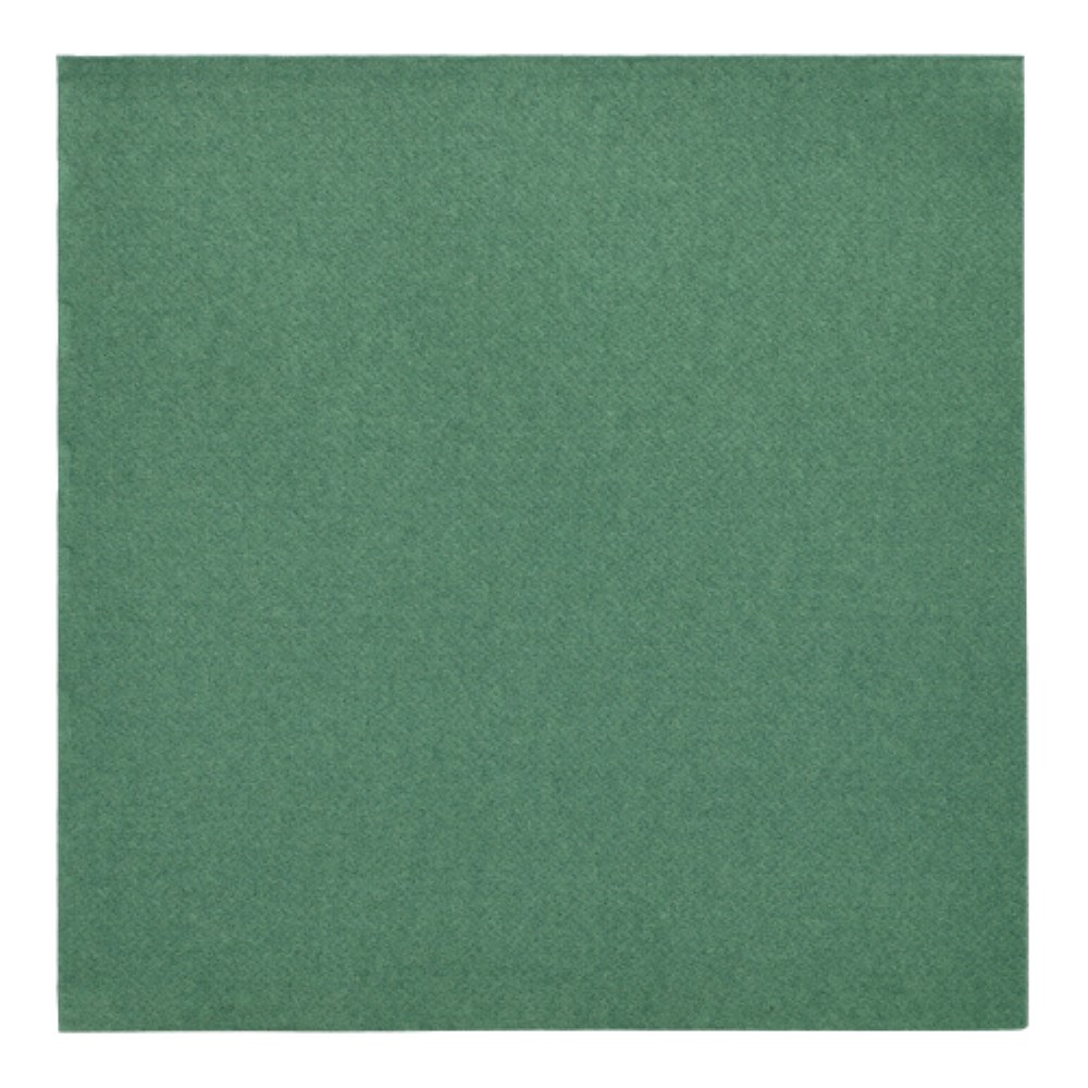 20 Servietten "ROYAL Collection" 1/4-Falz 40 cm x 40 cm dunkelgrün