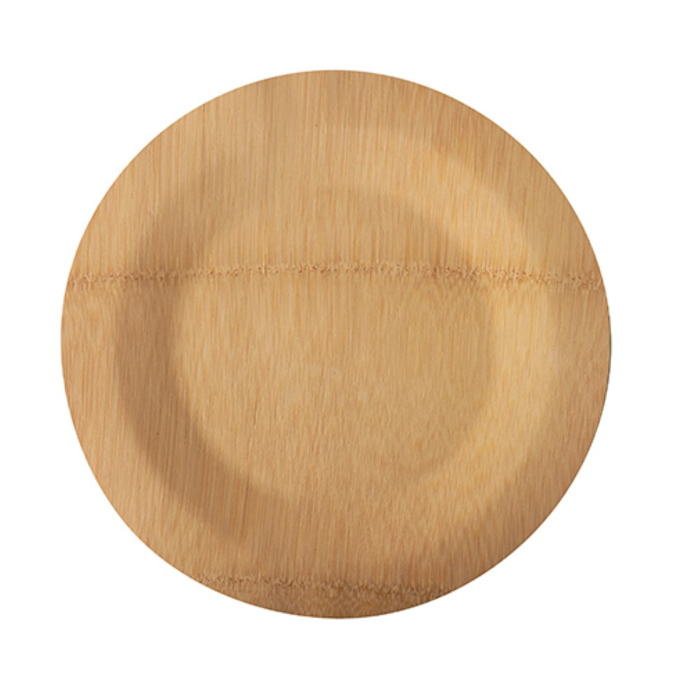 10 Teller, Bambus "pure" rund Ø 23 cm · 1,5 cm