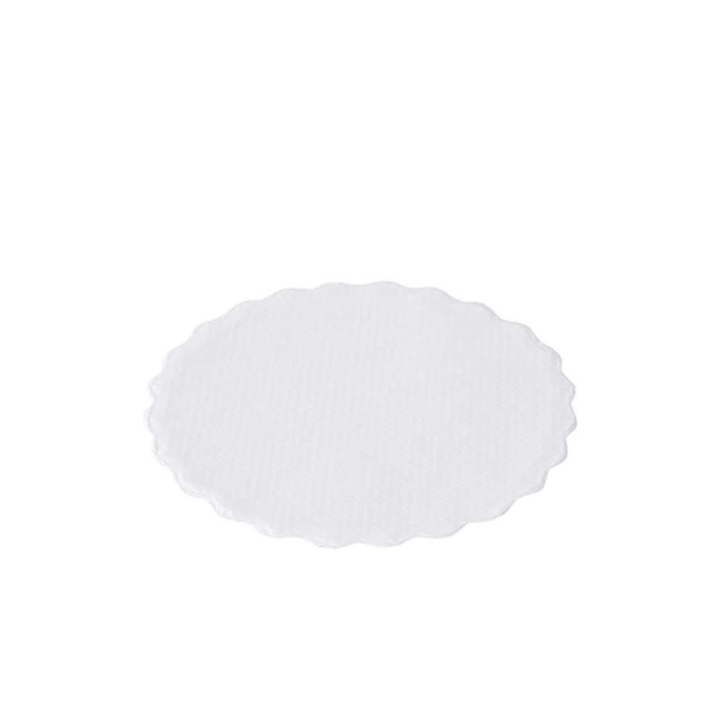 500 Tropfdeckchen rund Ø 8,5 cm weiss