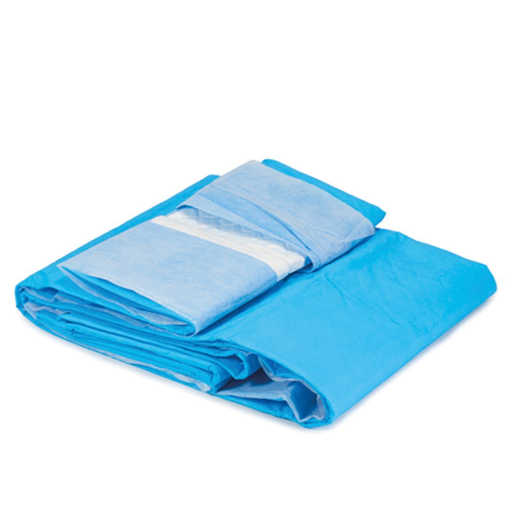 10 "Medi-Inn" OP-Tischabdeckungen 152 cm x 100 cm blau