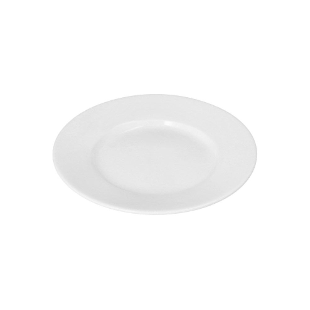 Teller Porzellan rund Ø 14,5 cm · 1,4 cm weiss "Evidence"