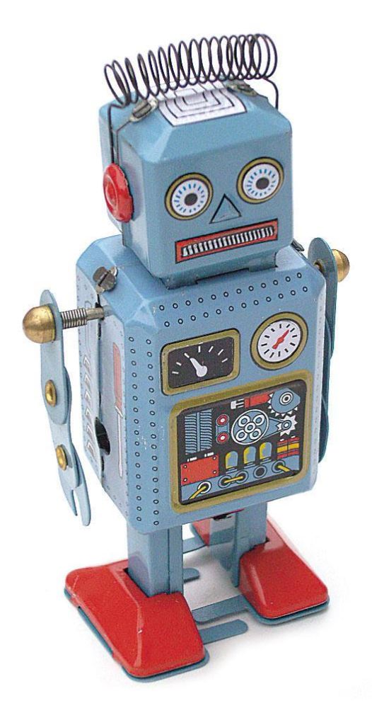 Blechspielzeug Roboter 12 cm - Vintage Toy - Sammlerstück