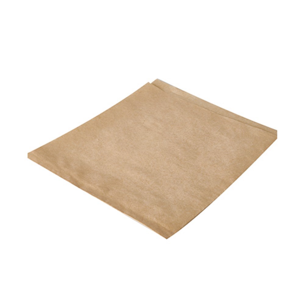 1000 Hamburger-Tüten, Pergament-Ersatz 16 cm x 18 cm braun fettdicht
