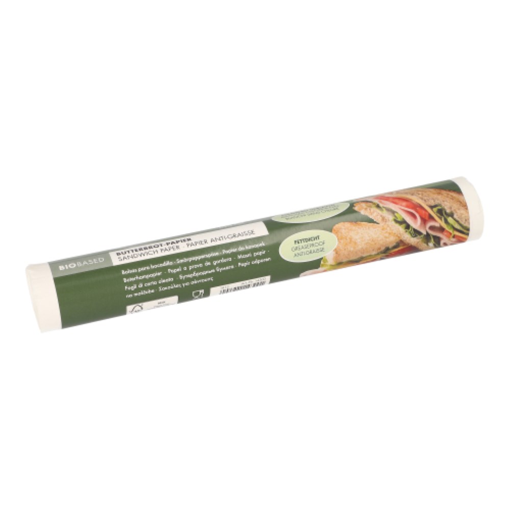 100 Blatt Butterbrotpapier 25 cm x 30 cm weiss